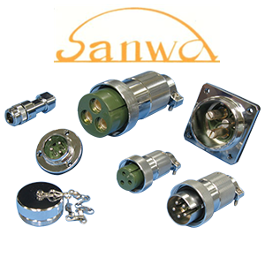 正品sanwa三和电机SCH-1402-P二孔母头接头